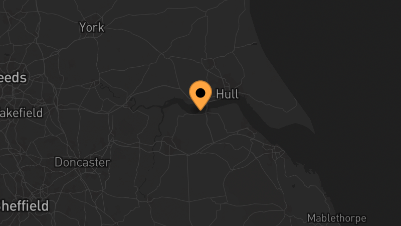 Map location of Humber Airsoft