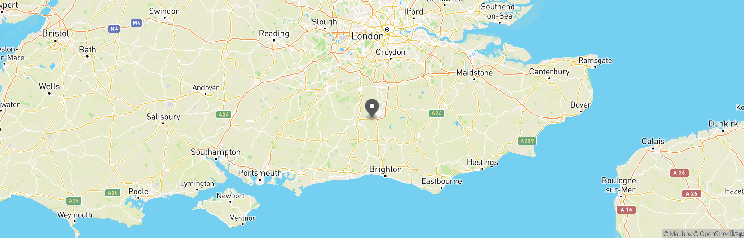 Location map of Dogtag Airsoft