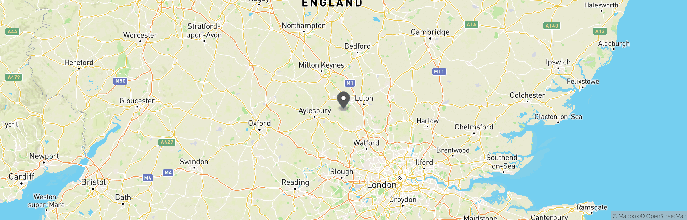 Location map of Sentinel Airsoft