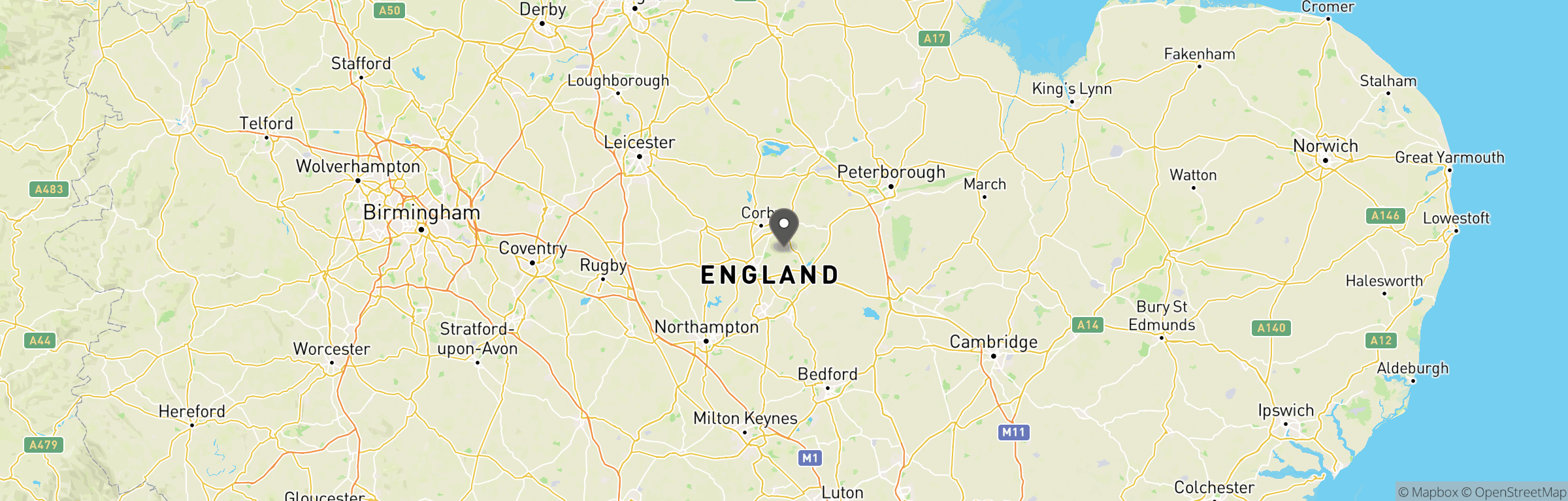 Location map of J.A.G Airsoft