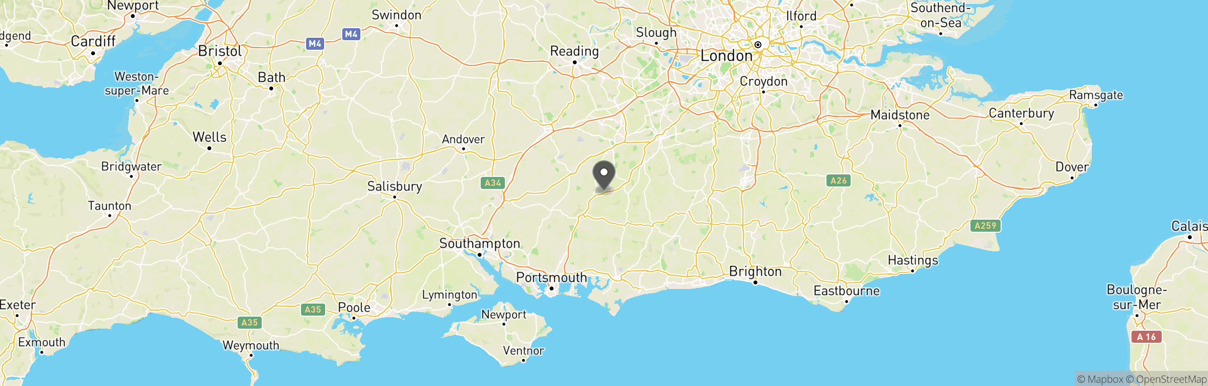 Location map of Legion Airsoft