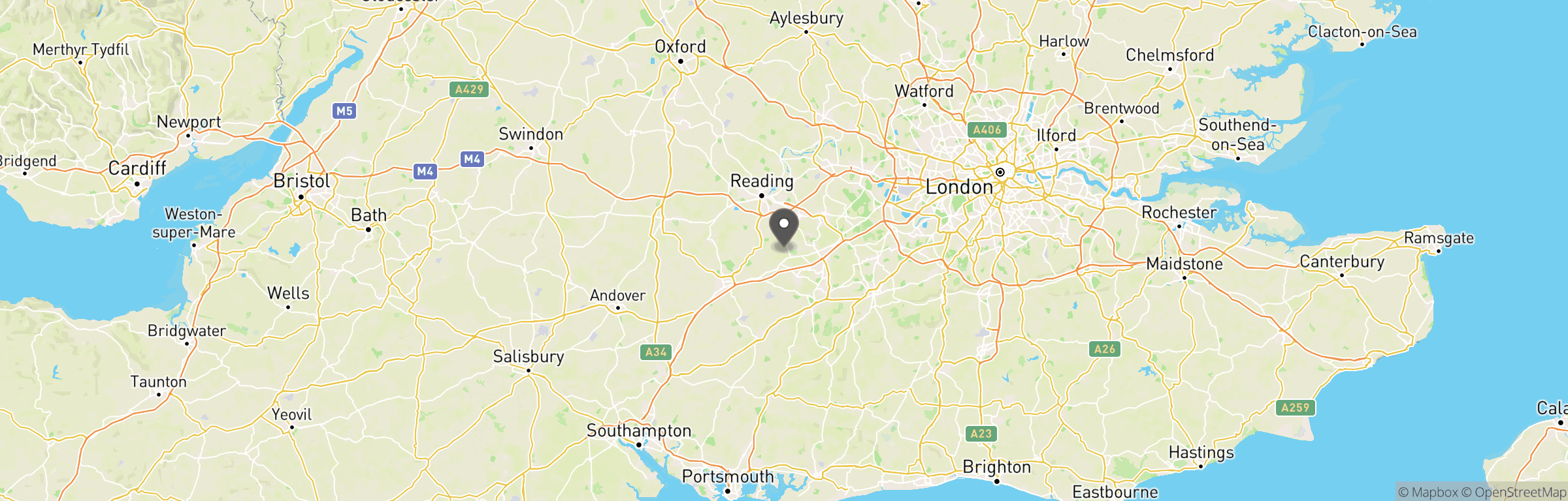 Location map of Alpha