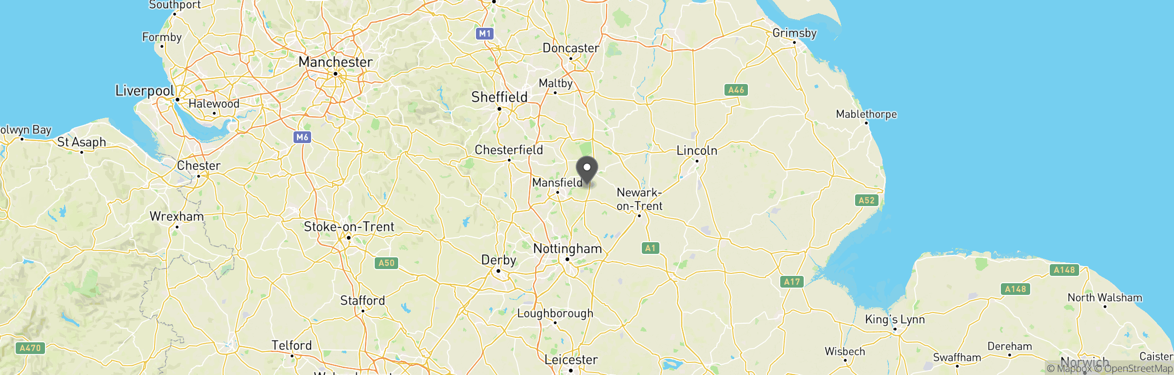Location map of Division 22