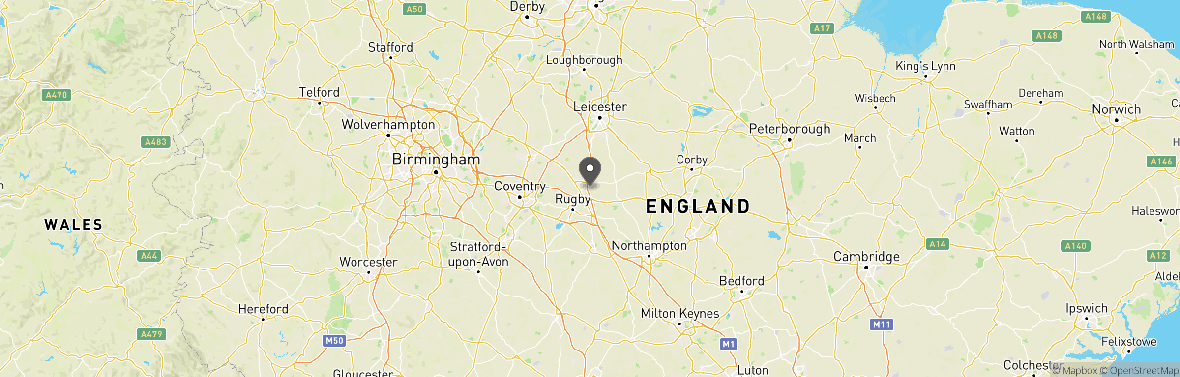 Location map of Skirmish Combat Games