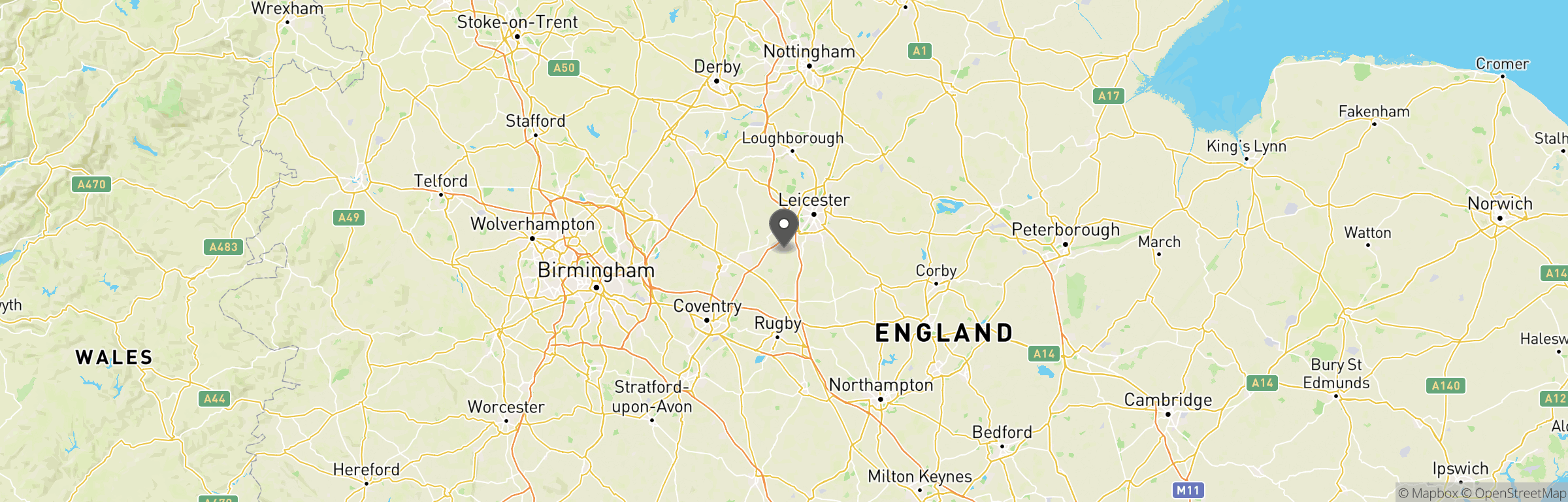 Location map of The Department