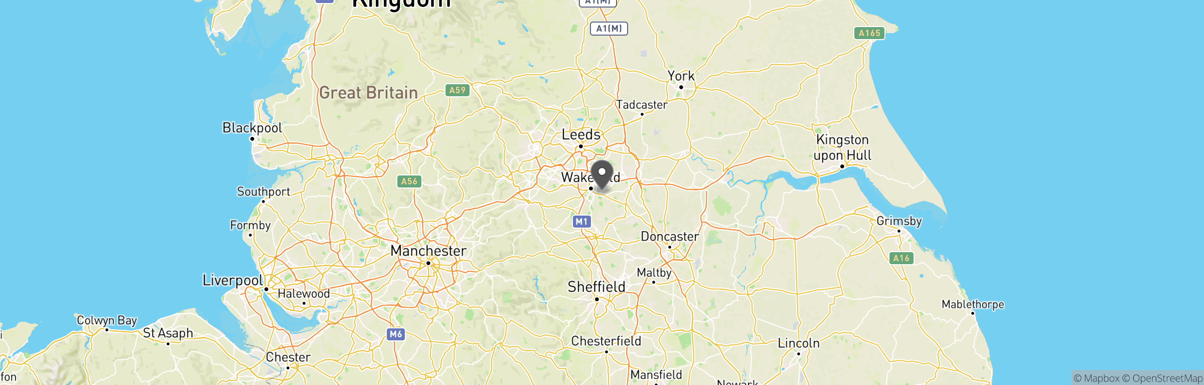 Location map of Fear Masters Airsoft