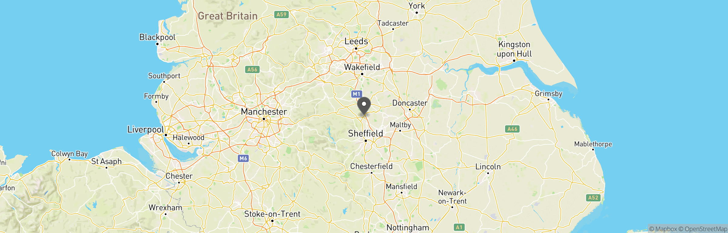 Location map of YTA The Manor