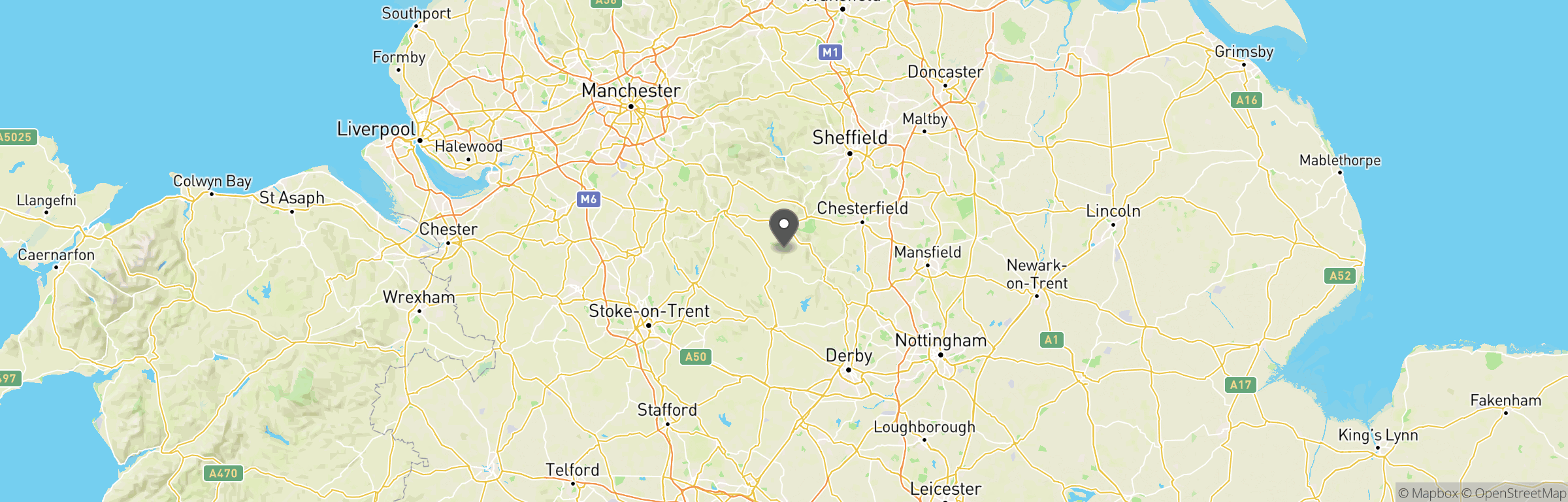 Location map of Better Battles Airsoft