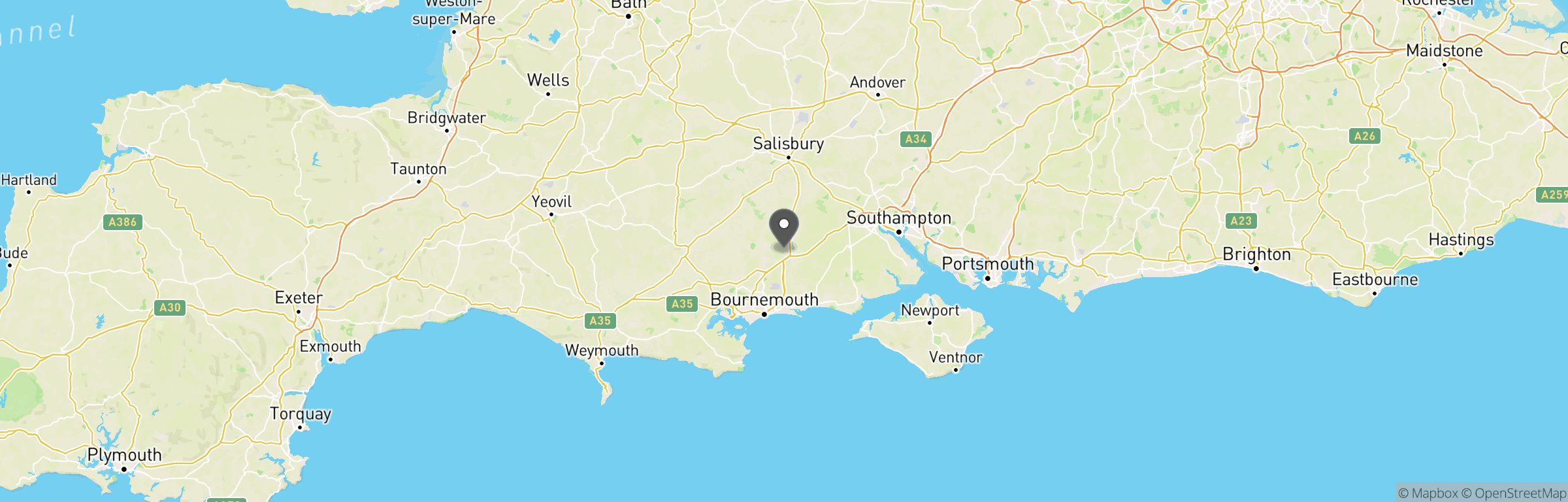 Location map of Ground Zero Airsoft