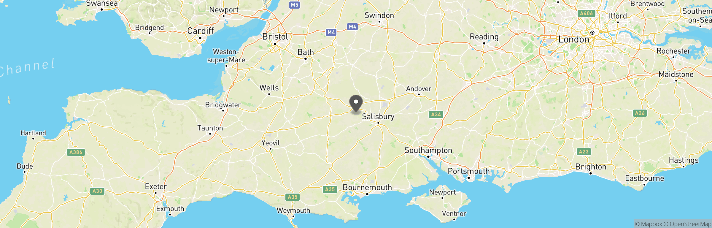 Location map of Hollow Point Airsoft