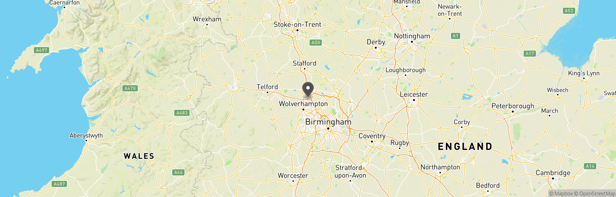 Location map of Hilton Park Airsoft