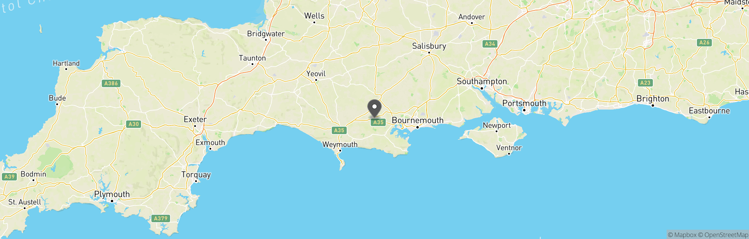 Location map of Bravo Romeo Airsoft
