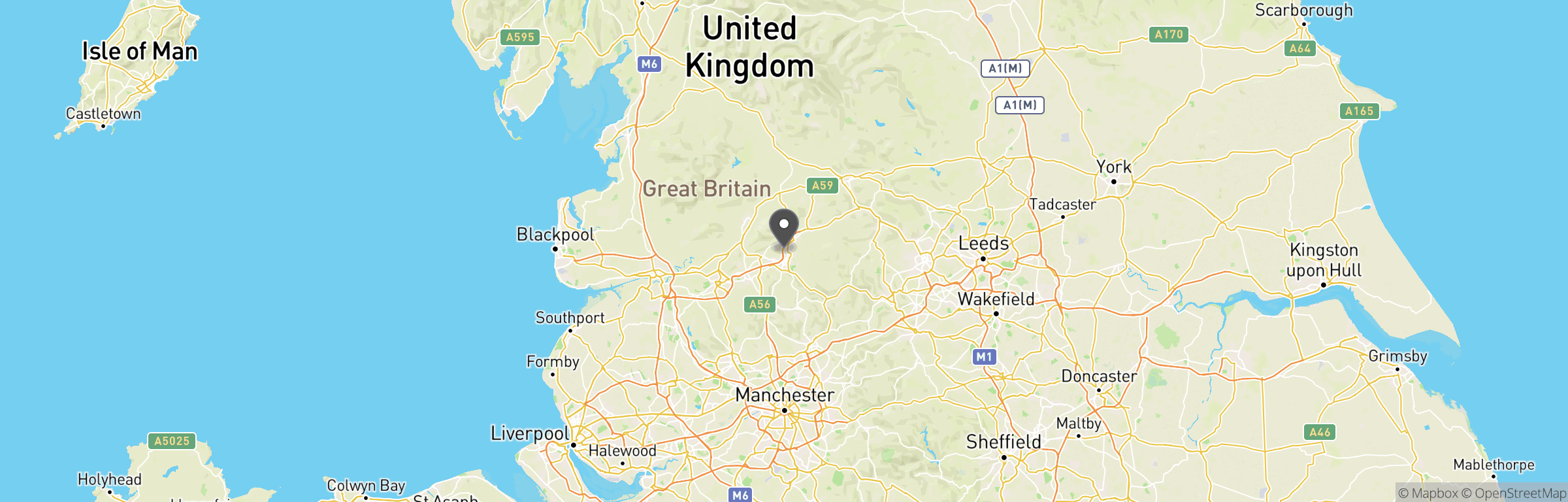 Location map of Hardline Airsoft