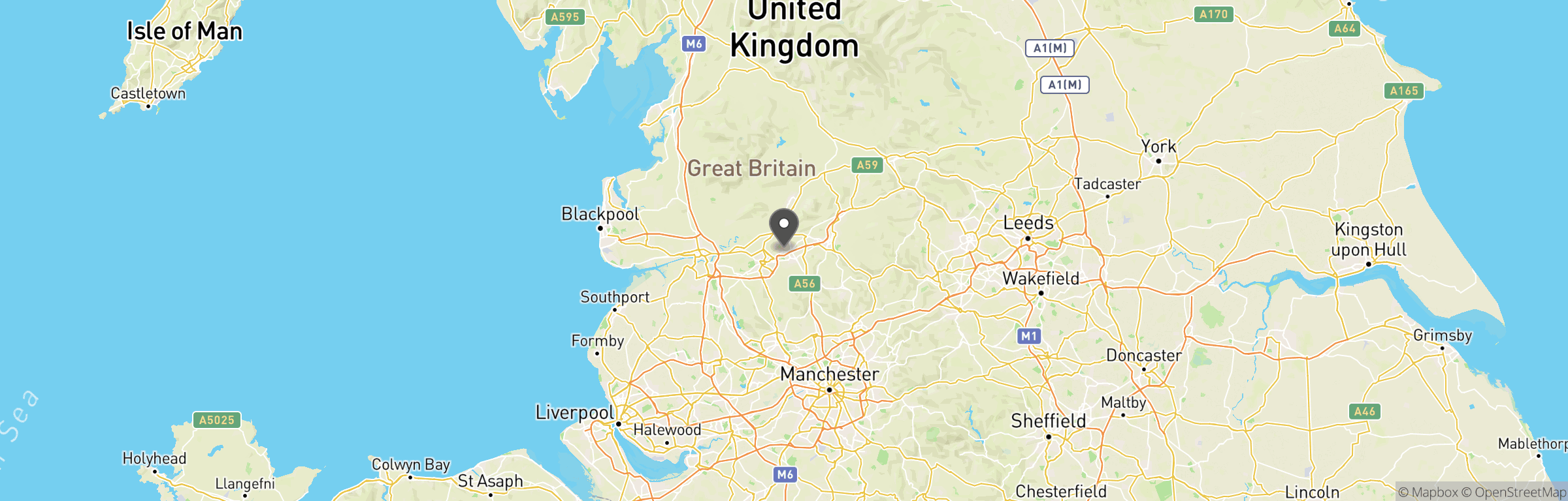 Location map of All Arms