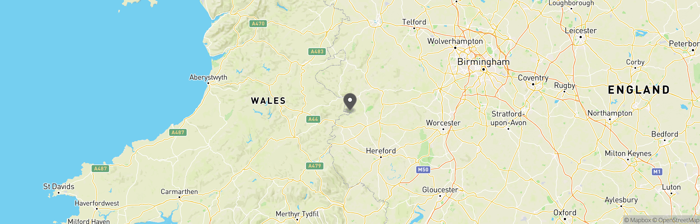 Location map of Stirling: The Trees