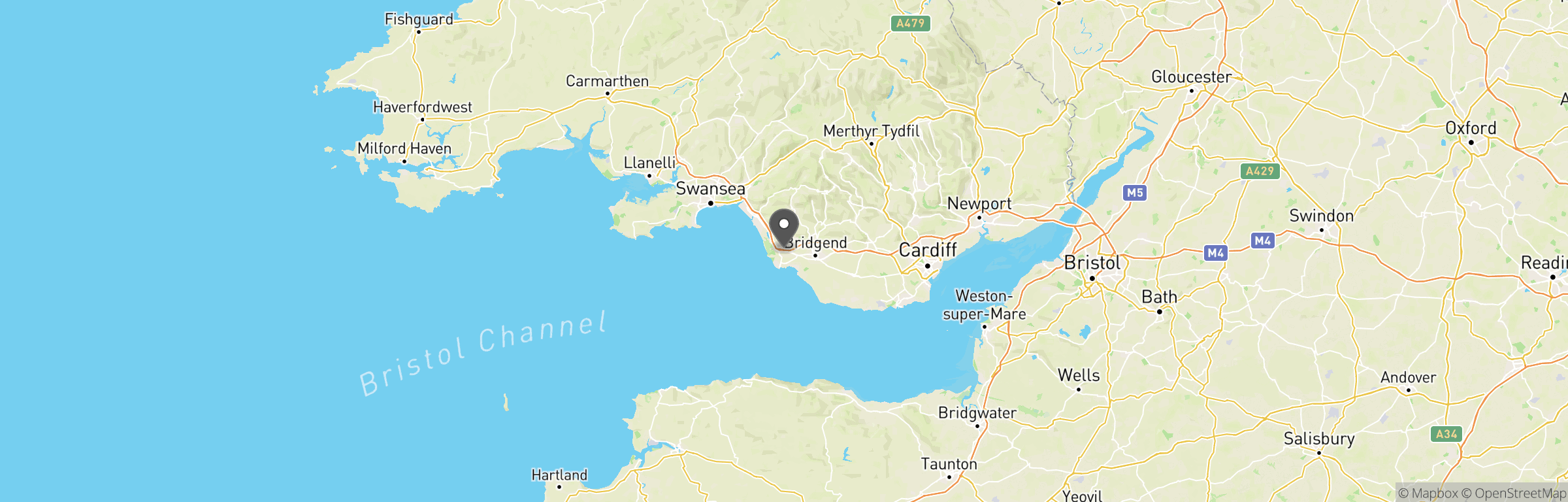 Location map of Hard Target
