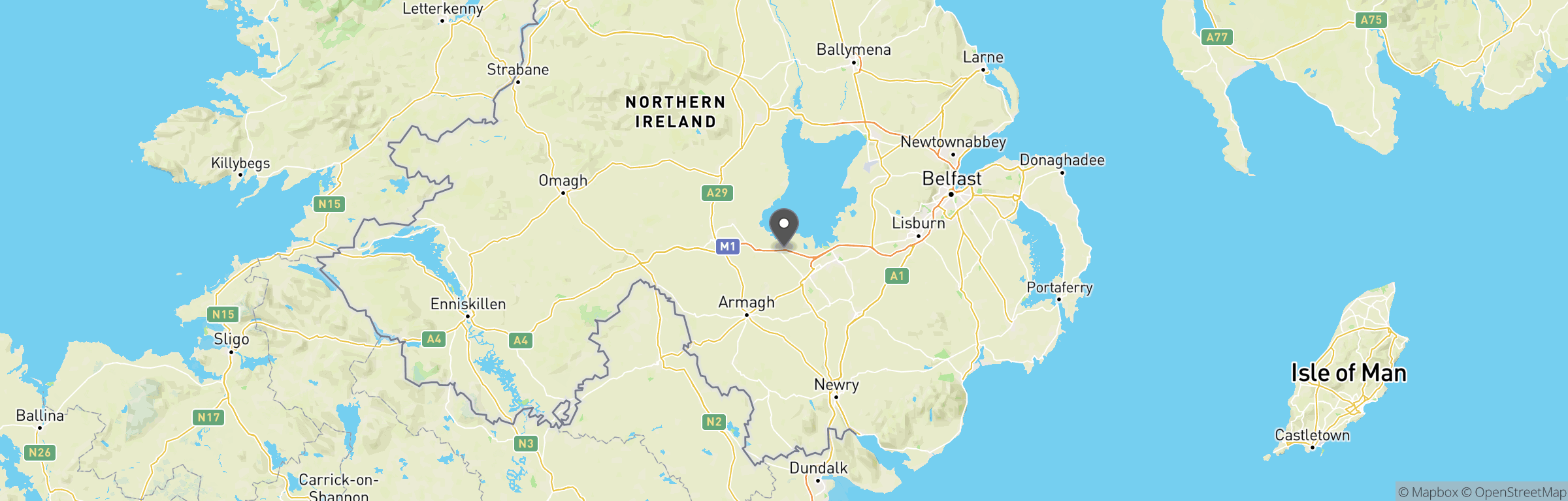 Location map of Combat Airsoft