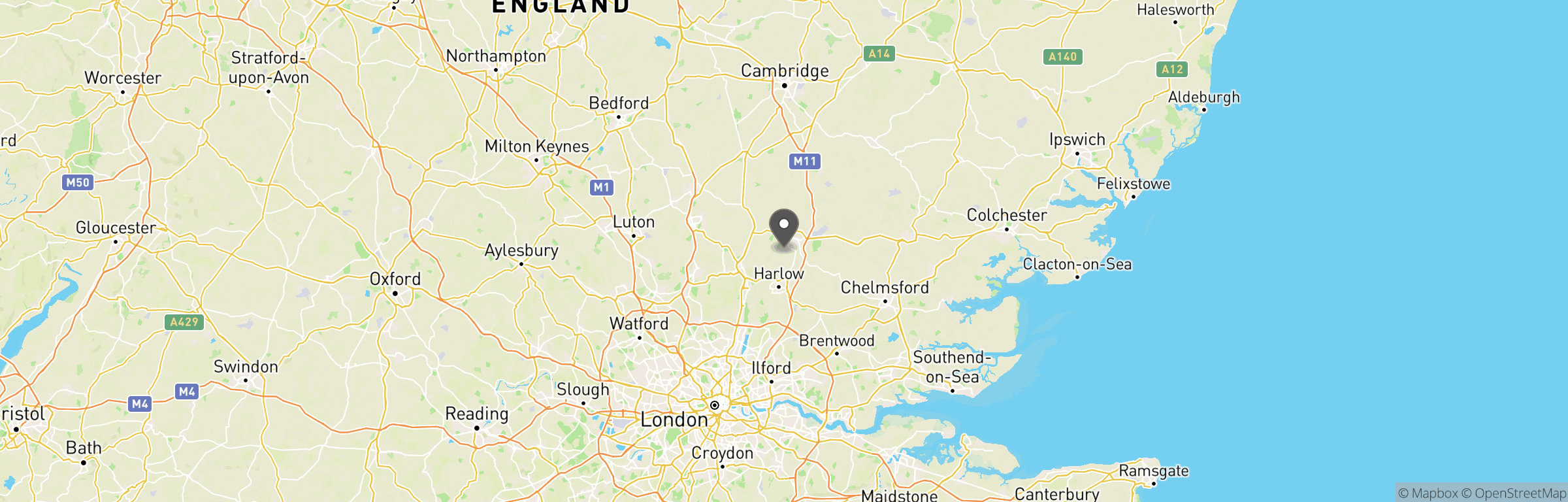 Location map of AWA Herts