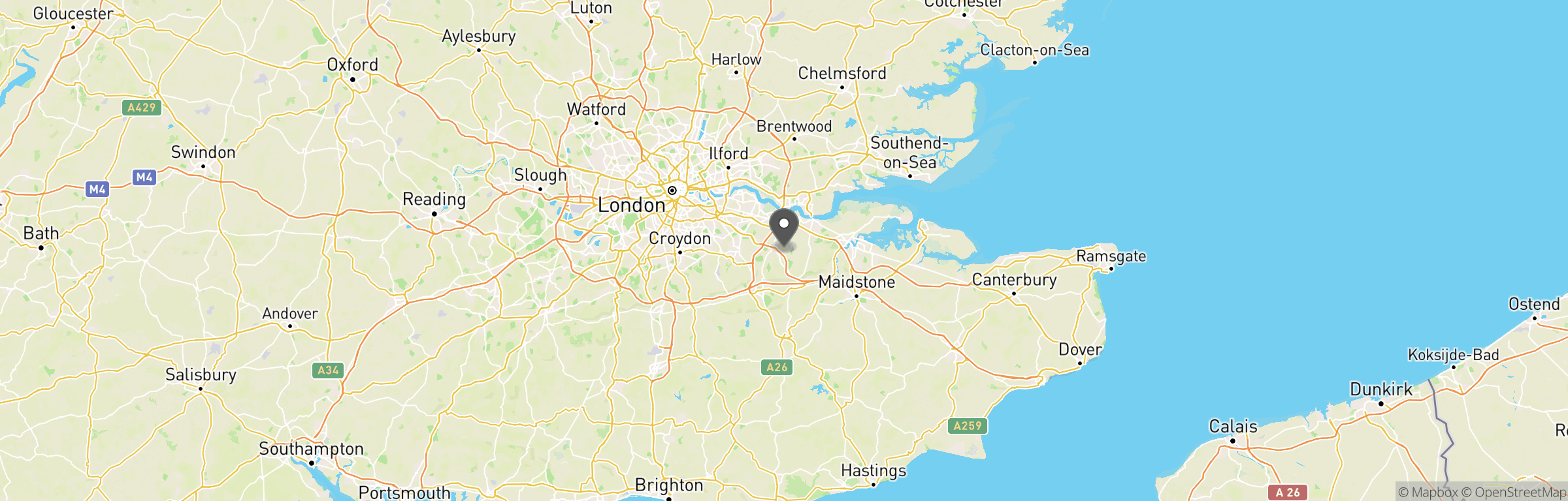 Location map of Ultimate Wargames