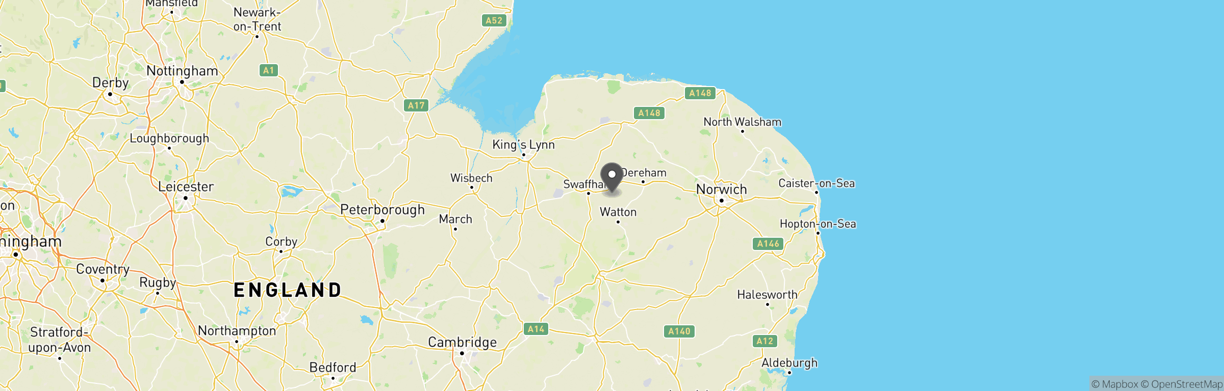 Location map of Battleground Airsoft