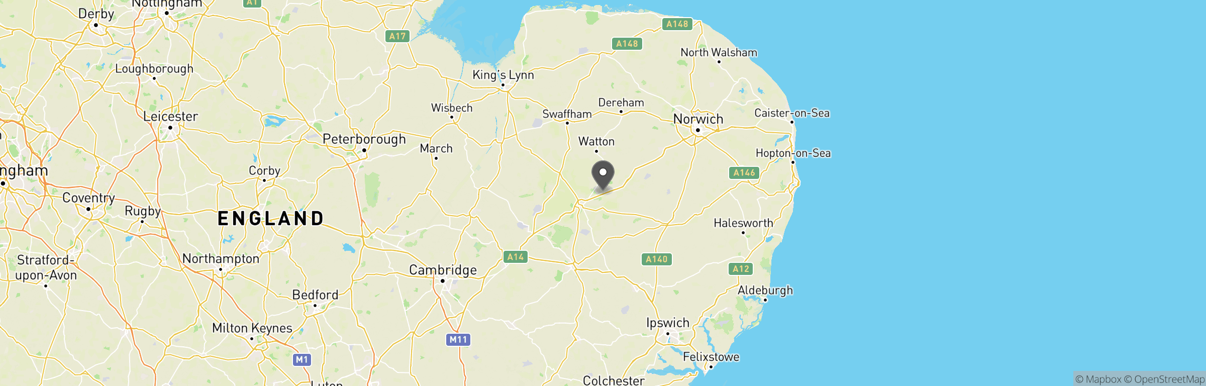 Location map of Combat Airsoft